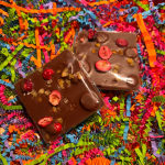 Cranberry and Orange Zing! Milk Chocolate Half Bar - Image 2