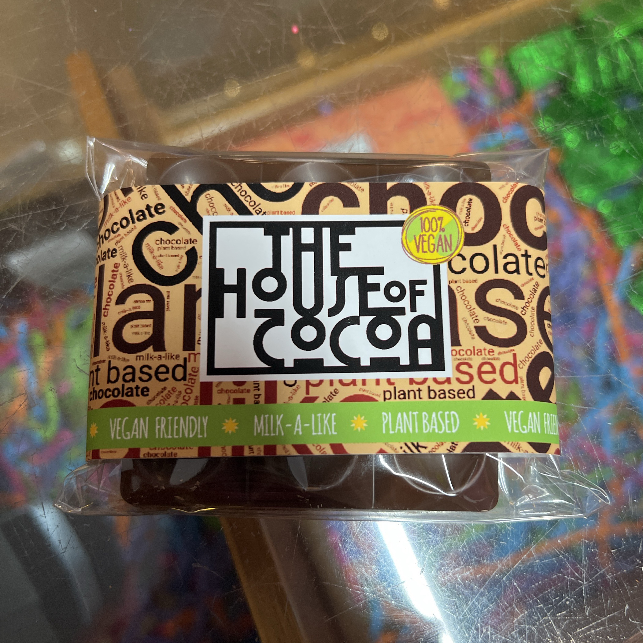 63485da2-baa1-43fd-9a9d-a2fd2e761283-9692-00000379f9a4620a_file-1 Plant Based 'Milk' Chocolate Half Bar - VEGAN - Image 1