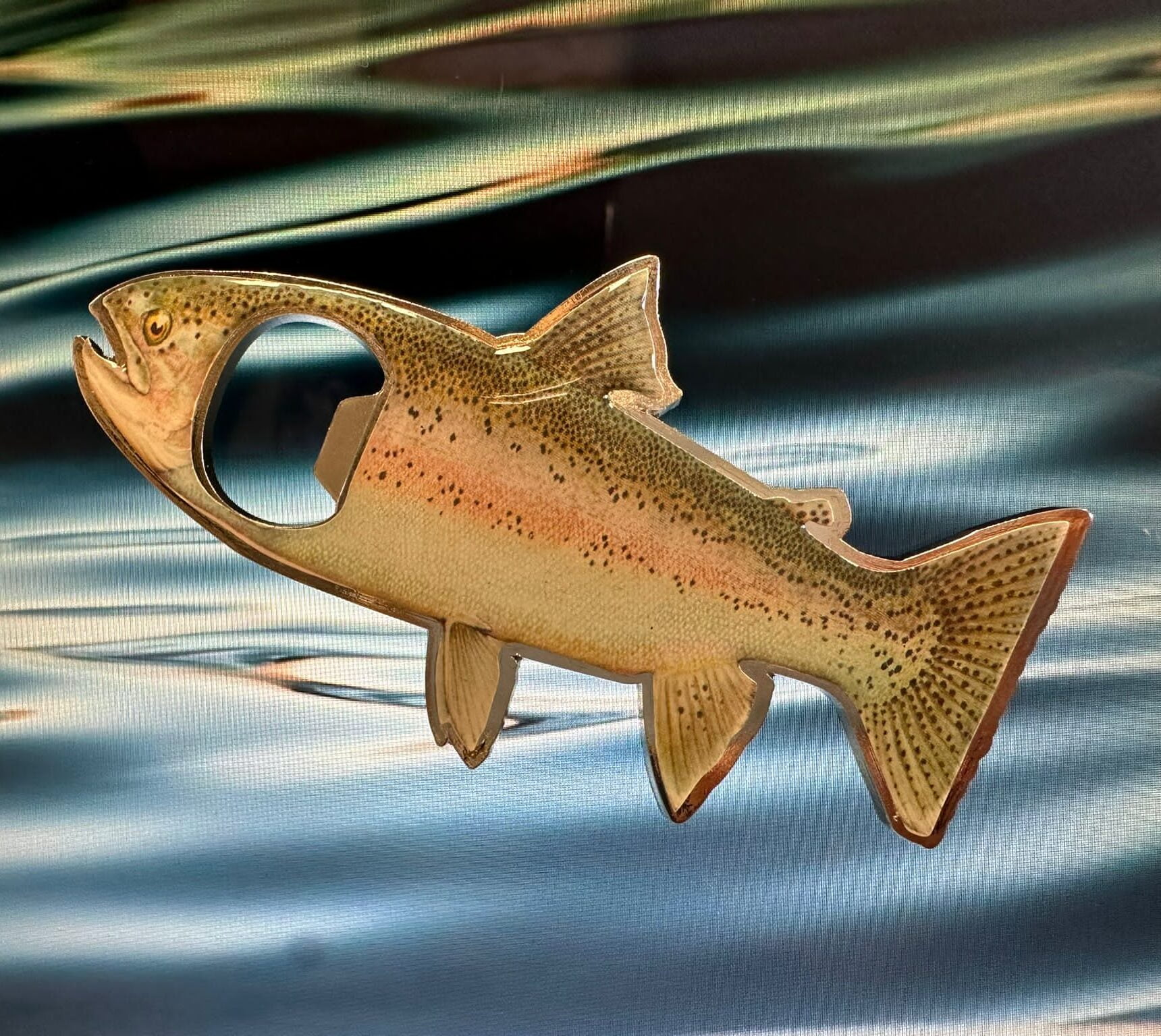 65713dac-28f6-4083-a3de-596e55790d33-1-e1700502892784.jpeg Trout Bottle Opener & Fridge Magnet - Image 1