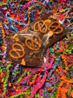 Milk Chocolate with Pretzels Half Bar - Image 2