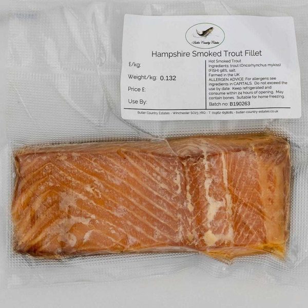 Hampshire Smoked Trout Fillets - Image 1