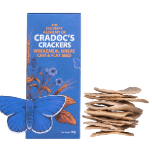 Cradoc's Wholemeal Wheat, Chai & Flax Seed Crackers