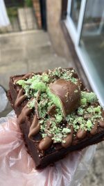 Aero mint brownies
