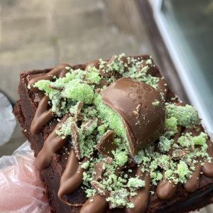 Aero mint brownies